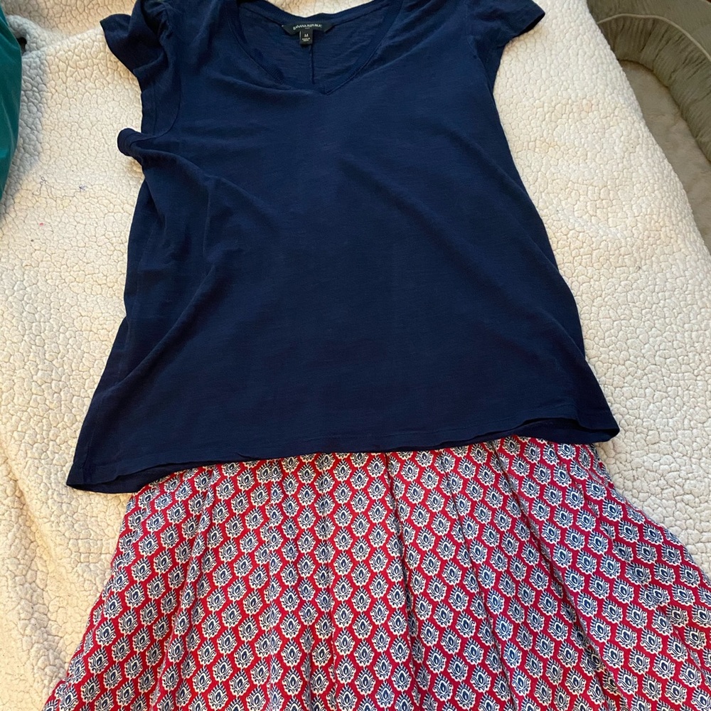 Shirt & skirt